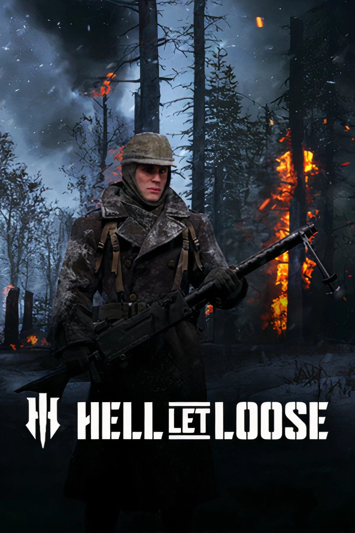 Cảnh chiến trường khốc liệt trong Hell Let Loose, một game bắn súng góc nhìn thứ nhất dựa trên Thế chiến II