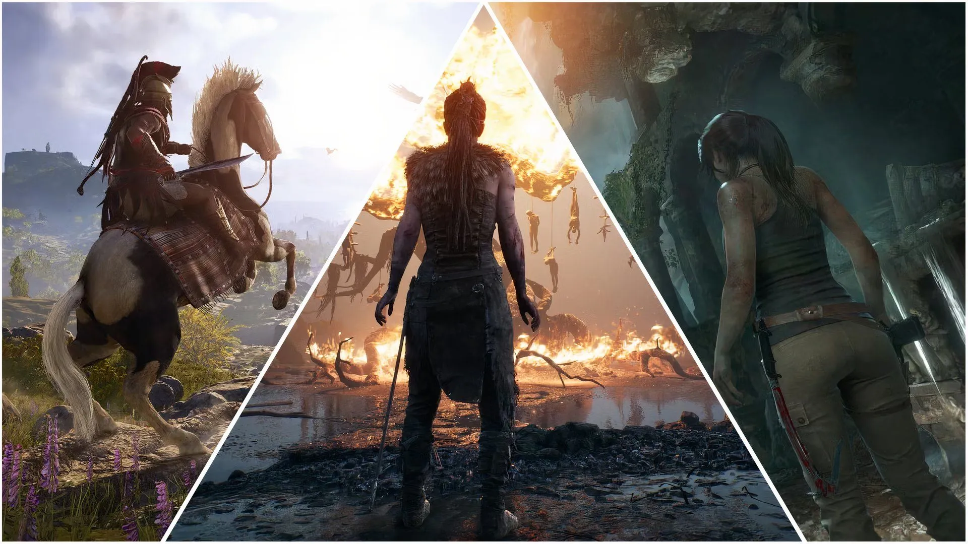Cảnh Kratos chiến đấu trong God of War, minh họa lối chơi hành động đỉnh cao