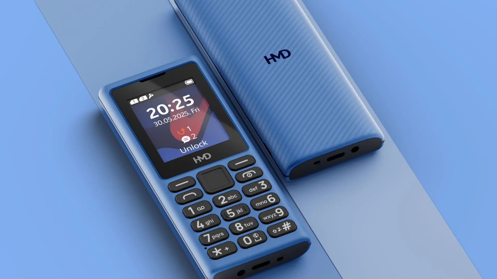 Điện thoại HMD 101 4G với thiết kế cổ điển nhưng hiện đại, gợi nhớ về thời kỳ vàng son của Nokia