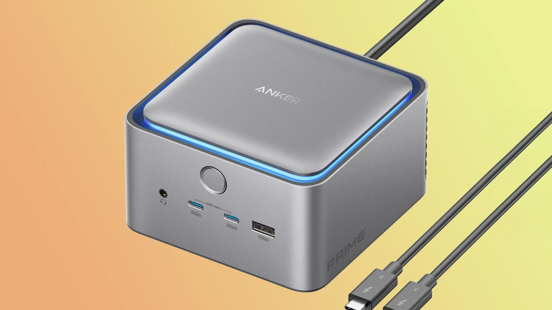Dock sạc và kết nối Anker Prime TB5 Thunderbolt 5 với nhiều cổng