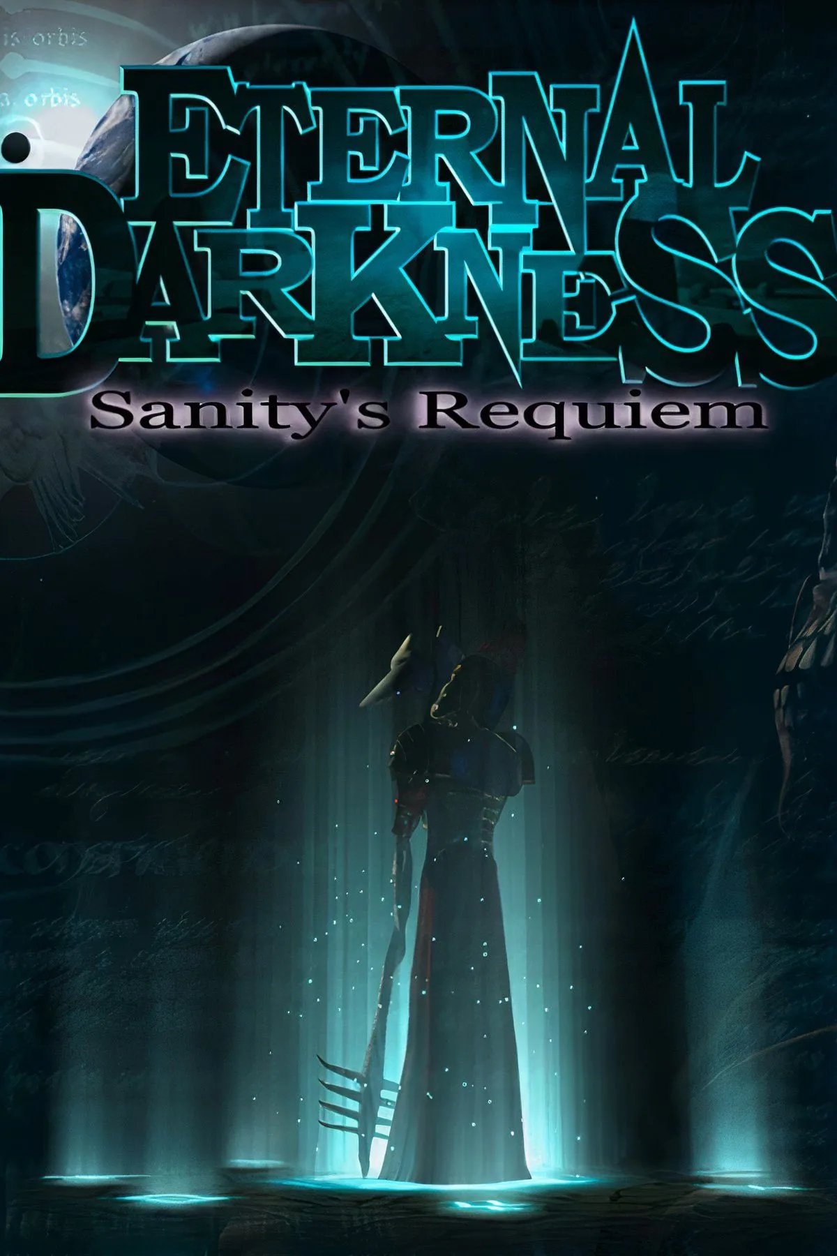 Giao diện Eternal Darkness: Sanity’s Requiem với thanh Sanity ảnh hưởng đến trải nghiệm chơi game