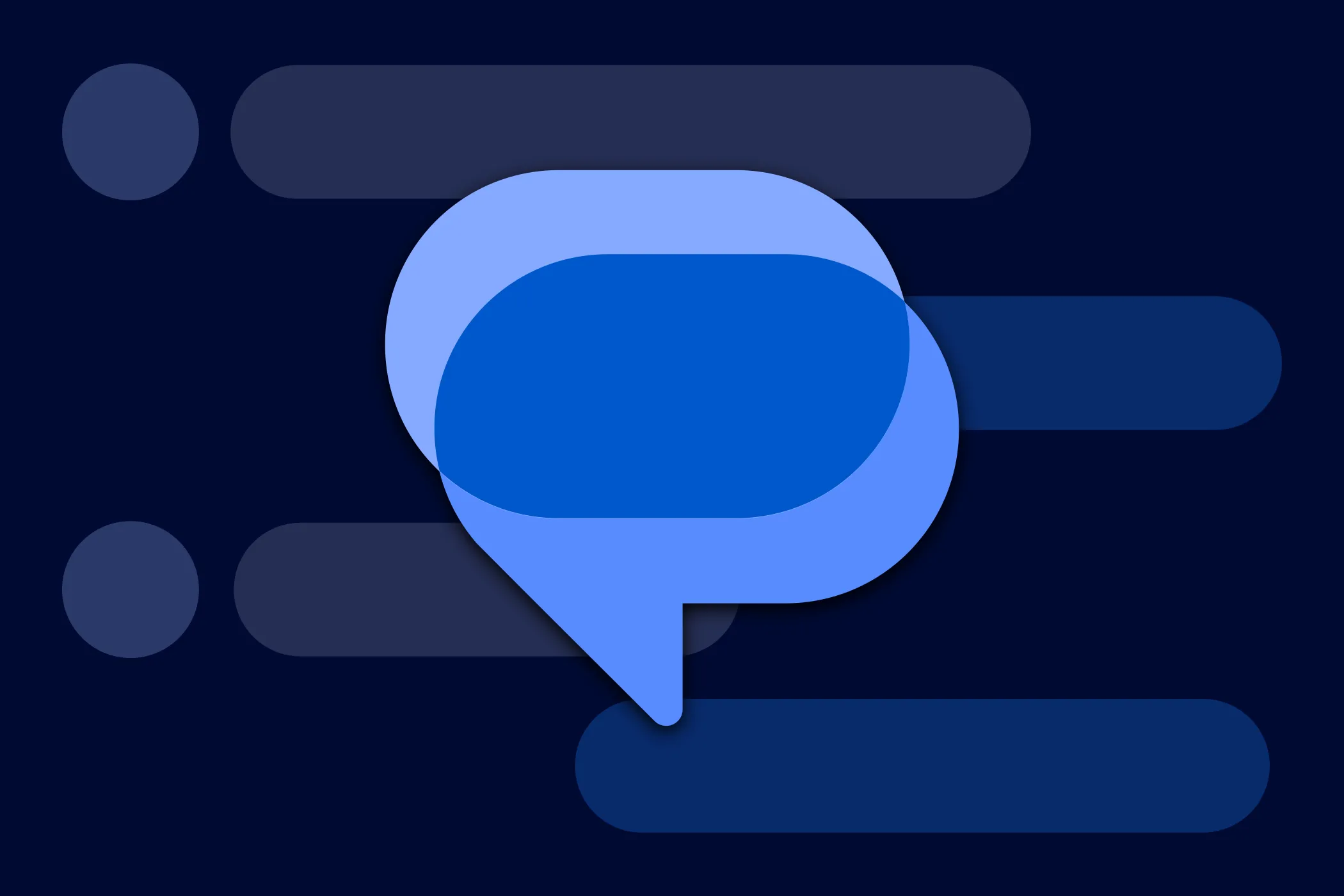 Giao diện ứng dụng Google Messages trên điện thoại Android
