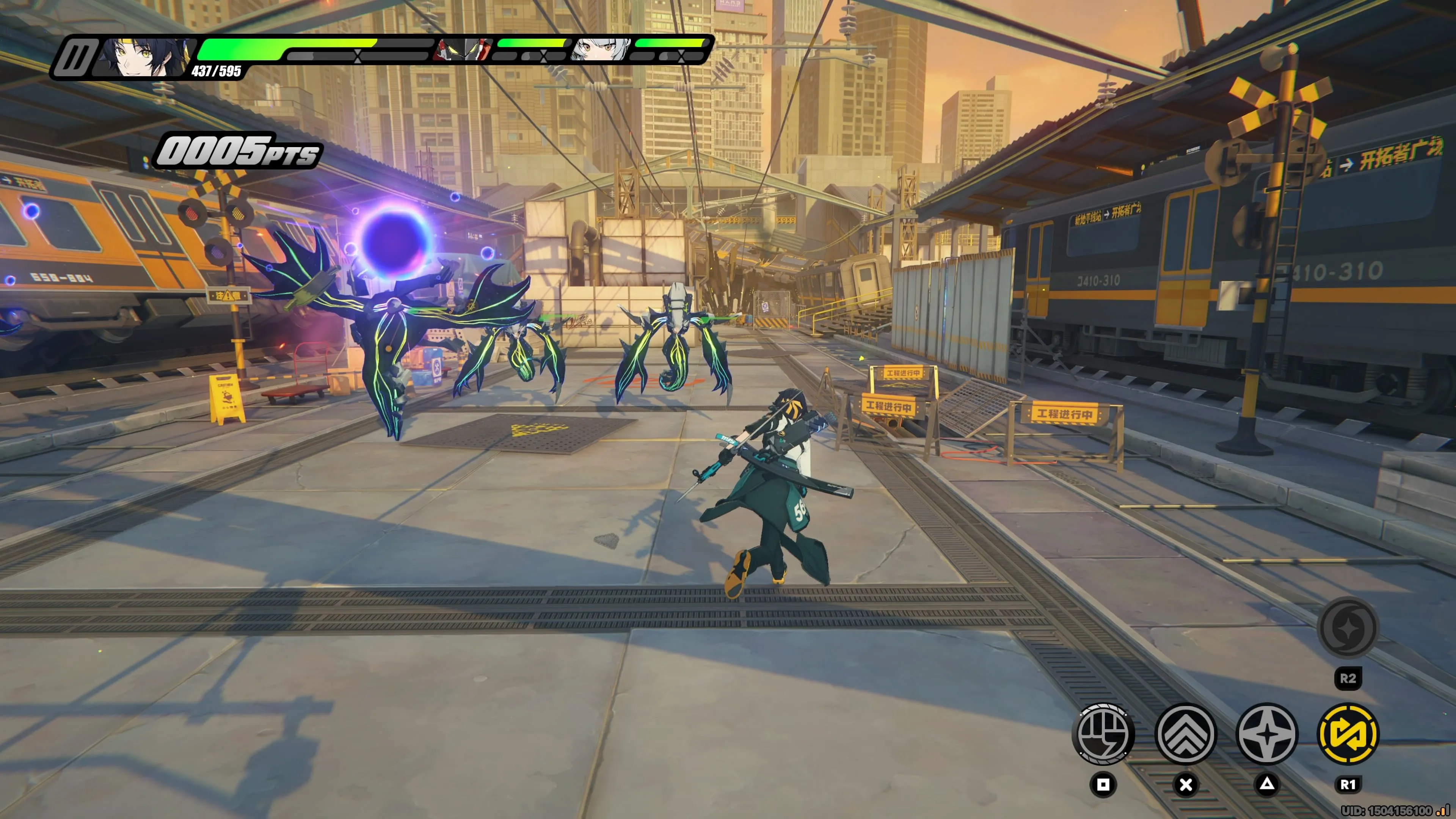 Hình ảnh gameplay của Zenless Zone Zero.