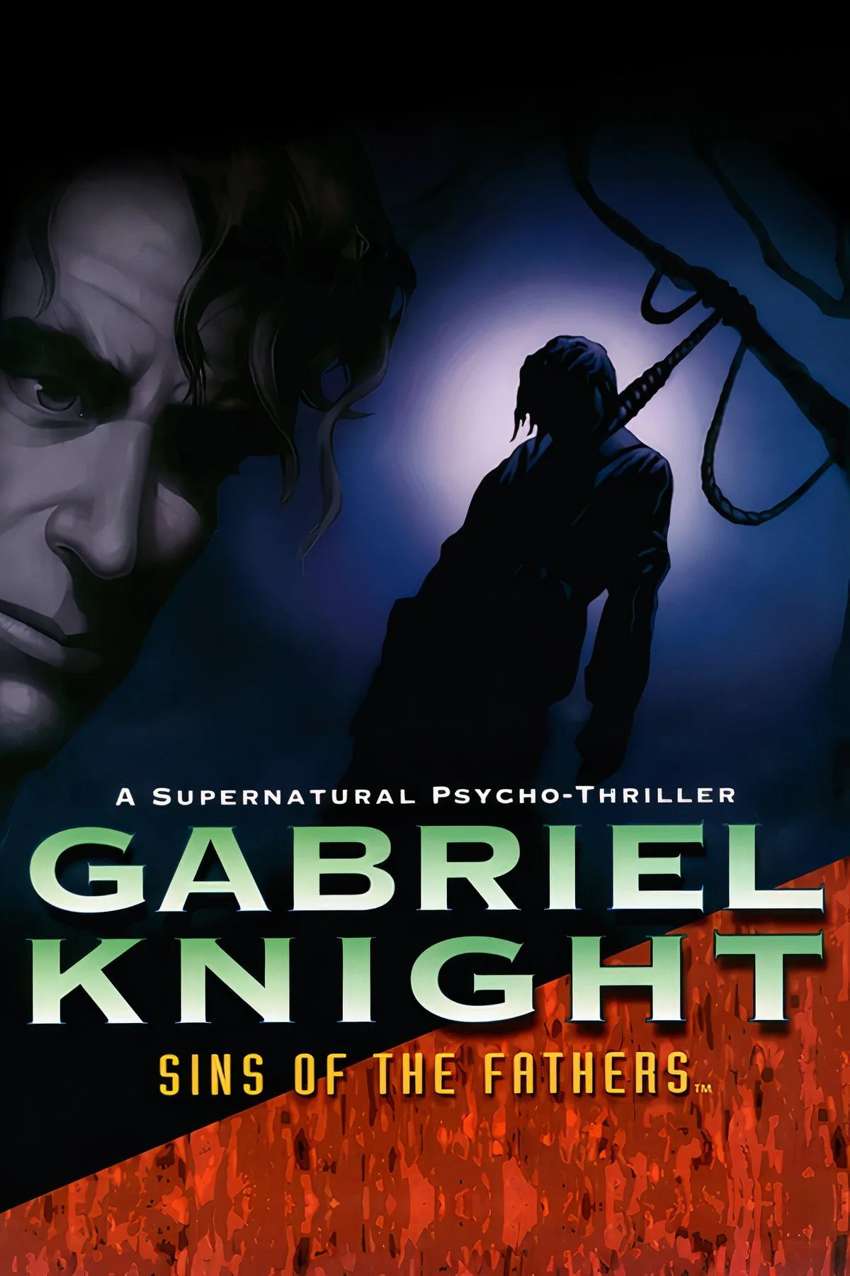 Hình ảnh nhân vật Gabriel Knight trong series game phiêu lưu point-and-click