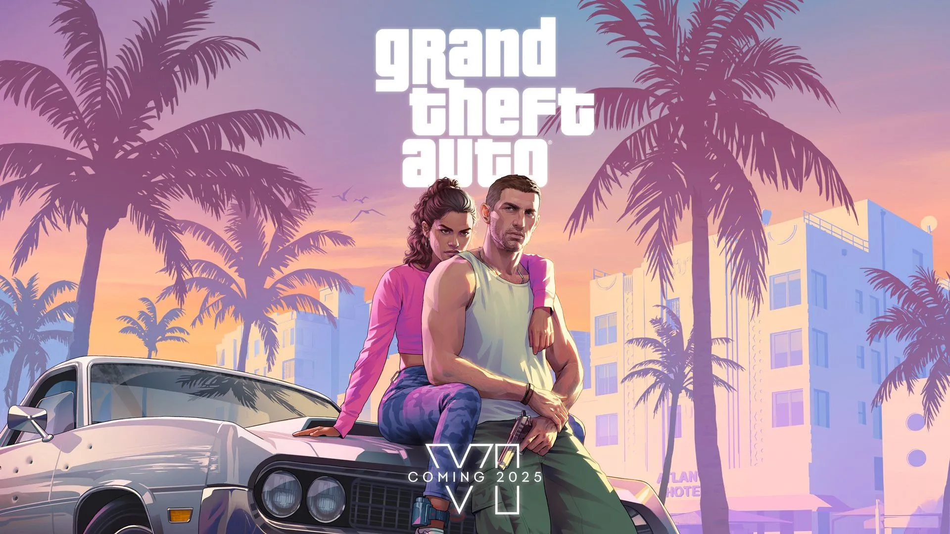 Hình ảnh quảng bá Grand Theft Auto VI, tựa game được dự đoán sẽ có mức giá cao