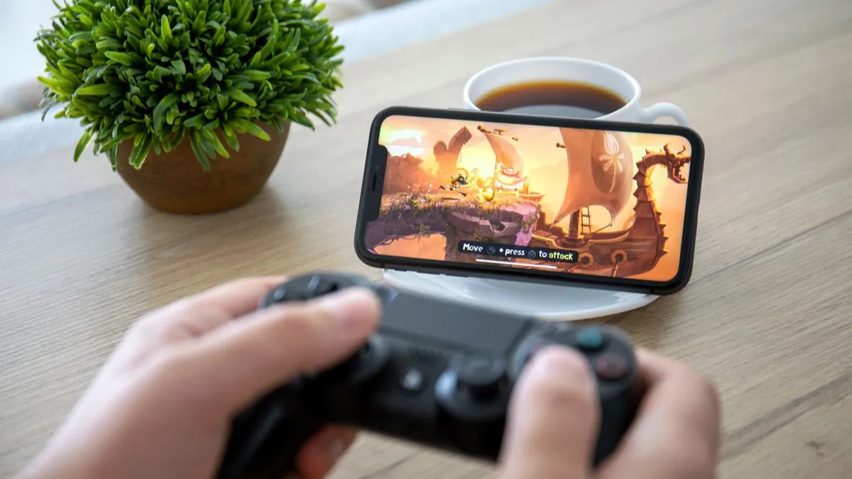Hình ảnh trừu tượng về trải nghiệm chơi game, biểu tượng cho tiềm năng của một console cao cấp mới.