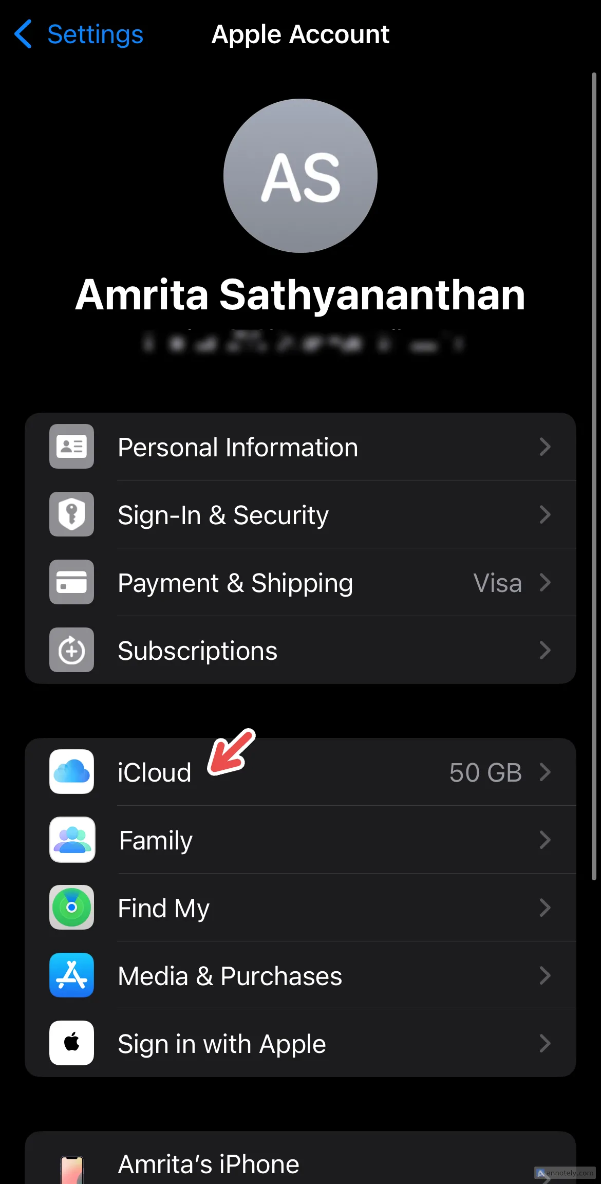 Hướng dẫn vào cài đặt iCloud trên iPhone