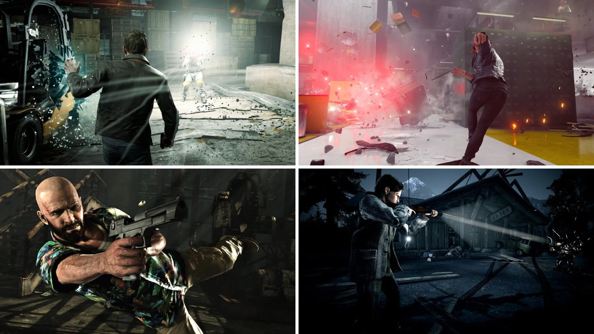 Jesse Faden trong Control, Alan Wake, Max Payne và Jack Joyce trong Quantum Break