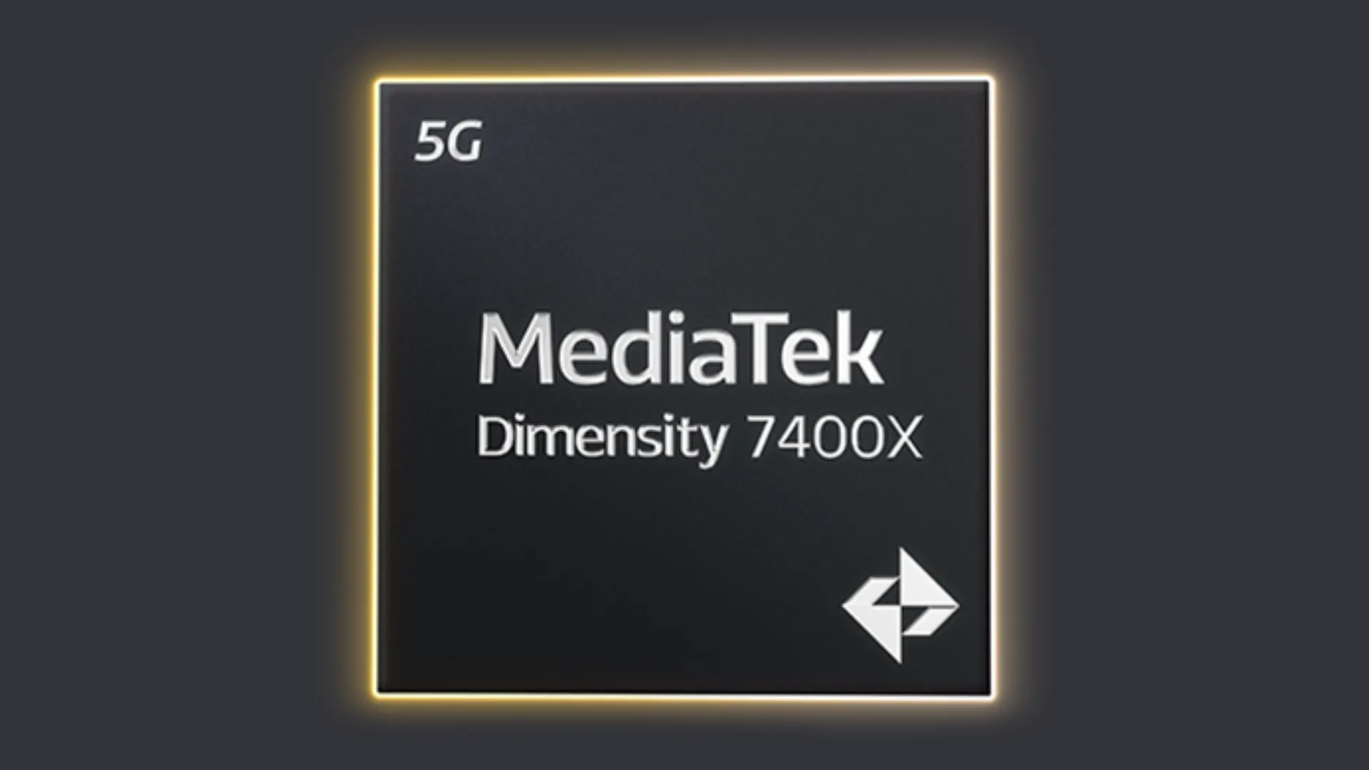 Logo chip MediaTek Dimensity 7400X, bộ vi xử lý của Razr 2025