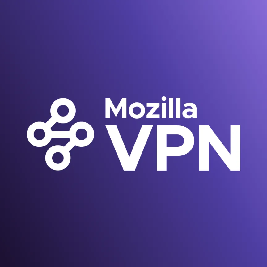 Logo và giao diện chung của dịch vụ Mozilla VPN