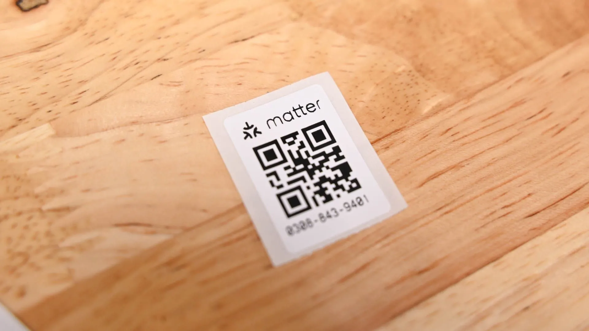 Mã QR Matter để thiết lập công tắc đèn thông minh Tapo Smart WiFi Light Switch.