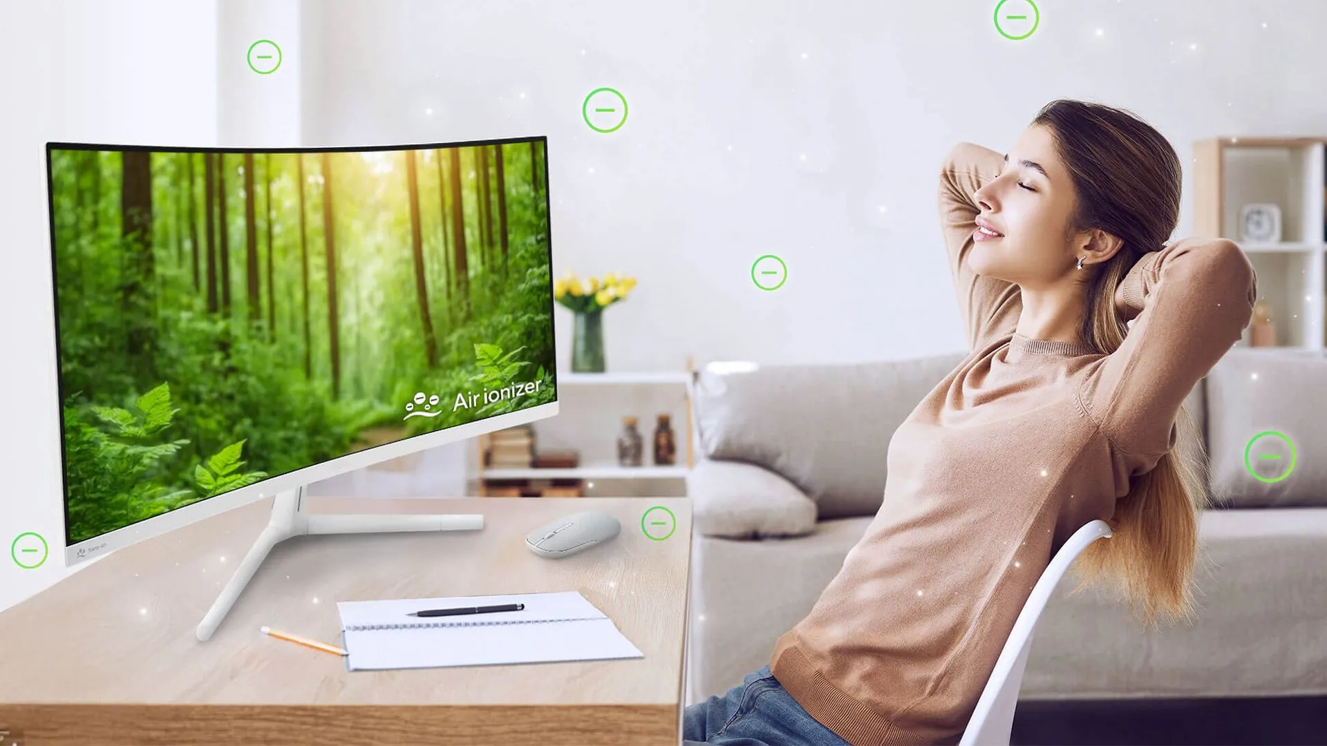 Màn hình ASUS Air Ionizer