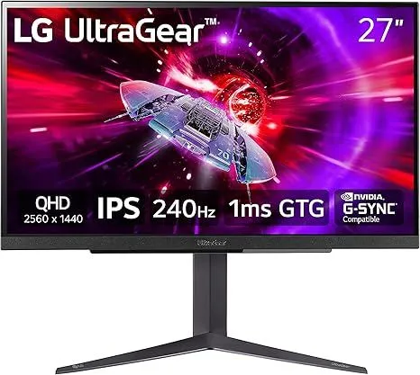 Màn hình chơi game LG UltraGear 27GR83Q-B hiển thị hình ảnh sắc nét