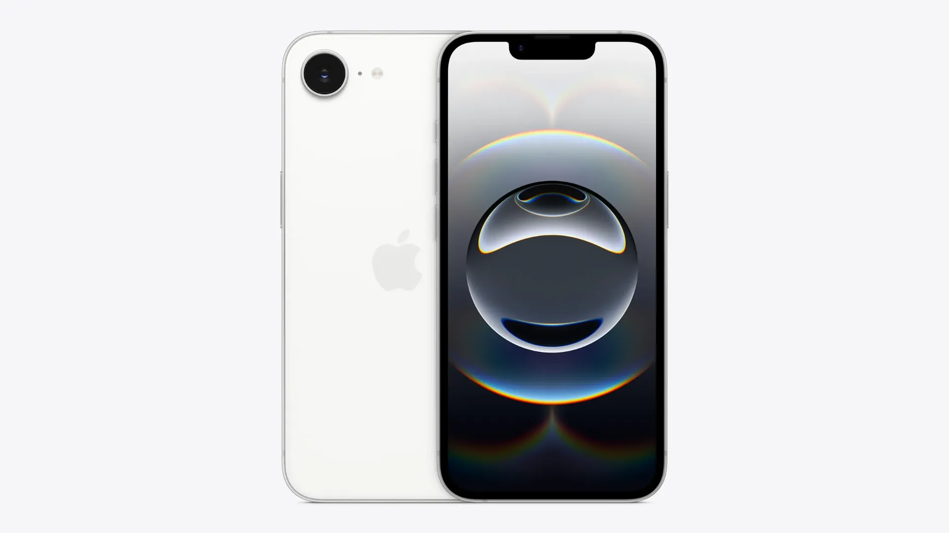 Màn hình iPhone 16e hiển thị giao diện camera với tùy chọn zoom 2x, minh họa khả năng chụp ảnh tele chất lượng quang học