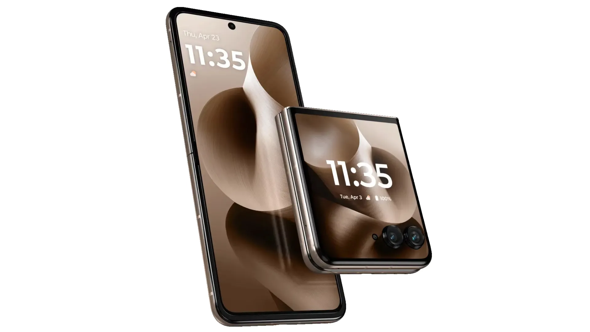 Màn hình lớn trên Motorola Razr 60 Ultra hiển thị giao diện sắc nét