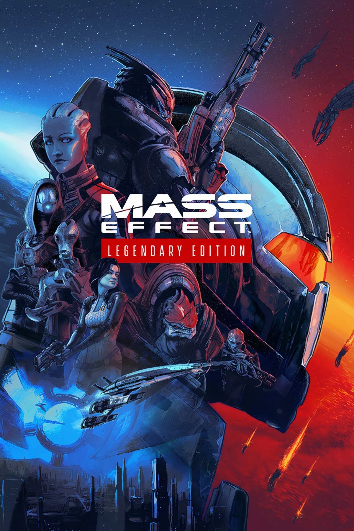 Mass Effect Legendary Edition - Commander Shepard cùng đồng đội trên con tàu Normandy khám phá ngân hà