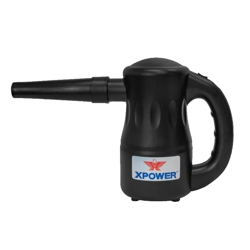 Máy thổi bụi điện Xpower A-2 màu đen, một thiết bị thay thế hiệu quả cho bình khí nén.