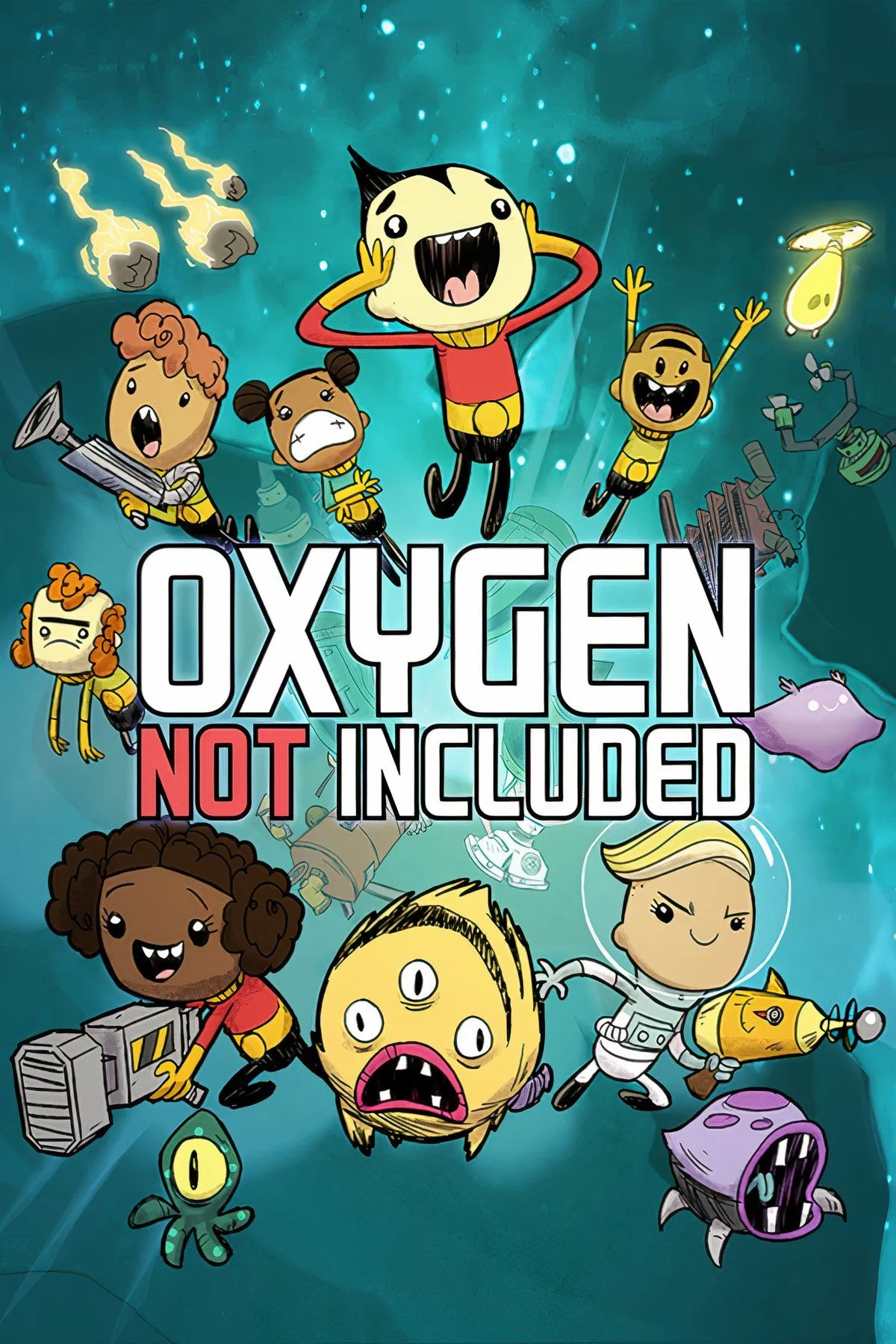Mô phỏng quản lý thuộc địa và tài nguyên phức tạp trong Oxygen Not Included