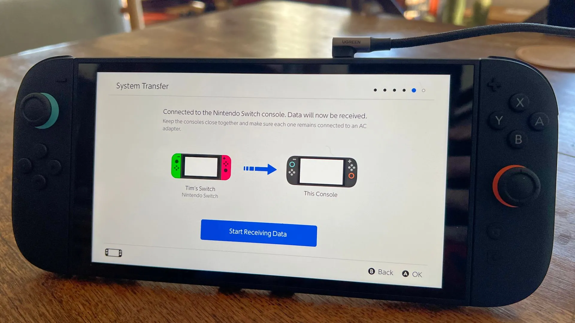 Nintendo Switch 2 chuẩn bị truyền dữ liệu