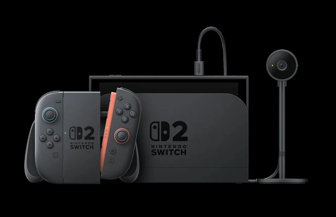 Nintendo Switch 2 cùng phụ kiện Camera mới