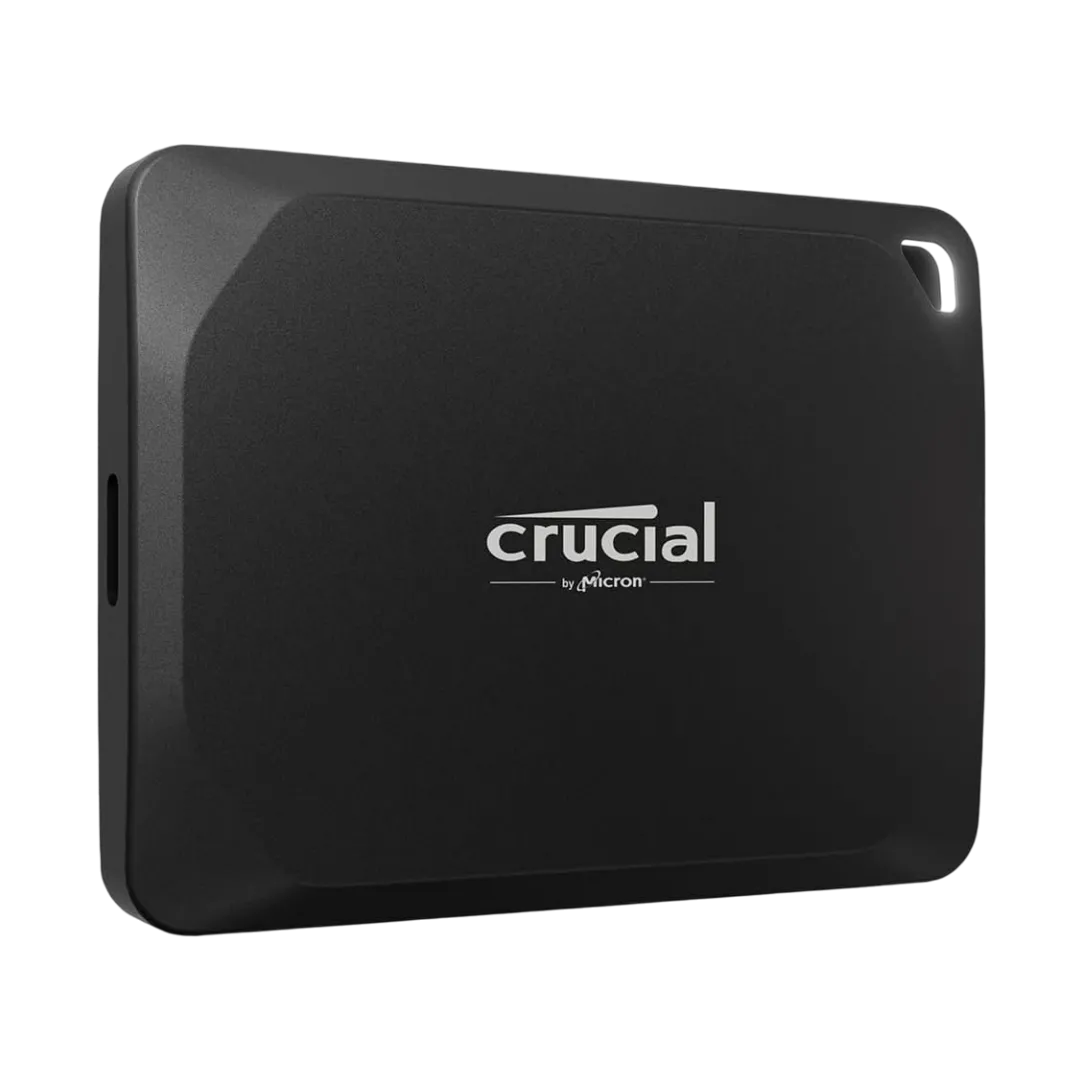 Ổ cứng SSD di động Crucial X10 Pro, một lựa chọn đáng tin cậy để lưu trữ các bản sao lưu dữ liệu Linux từ Back in Time.