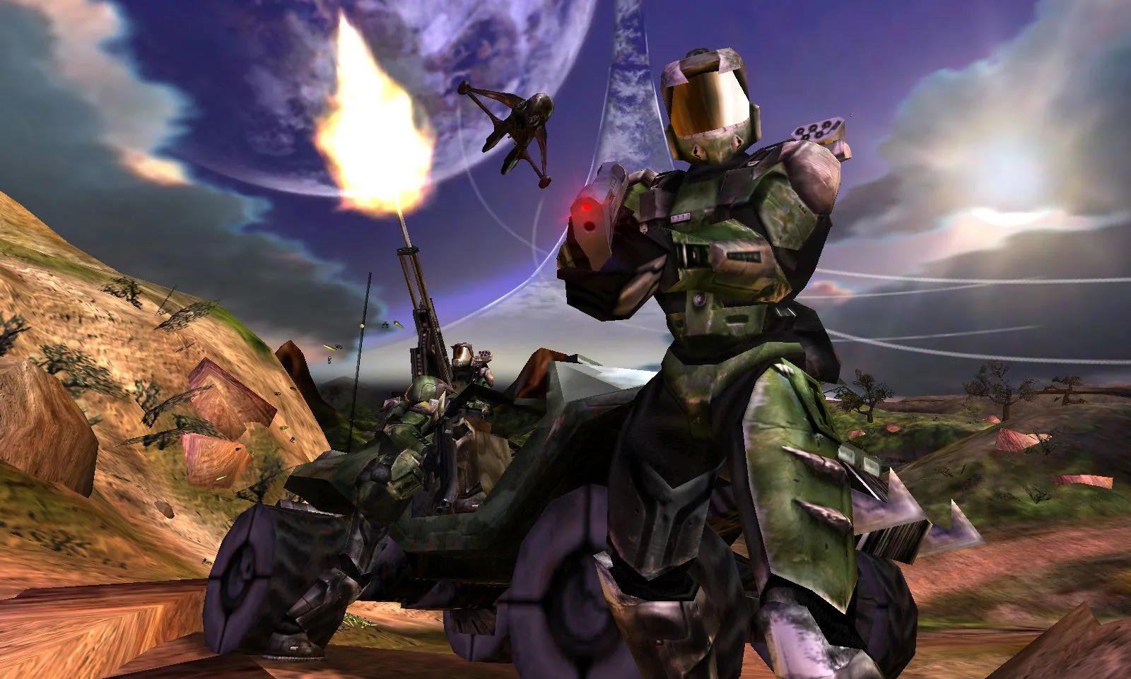 Phiên bản Halo 1999 với nhiều Spartan, dự án ban đầu trên Mac OS