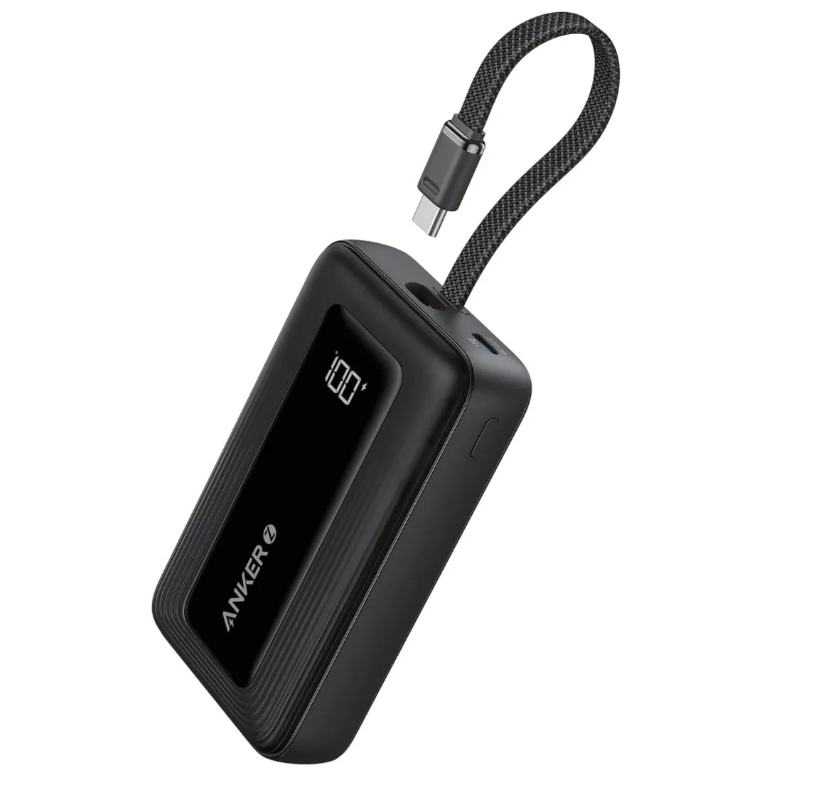 Sạc dự phòng Anker Zolo 10.000 mAh tích hợp cáp USB-C tiện lợi