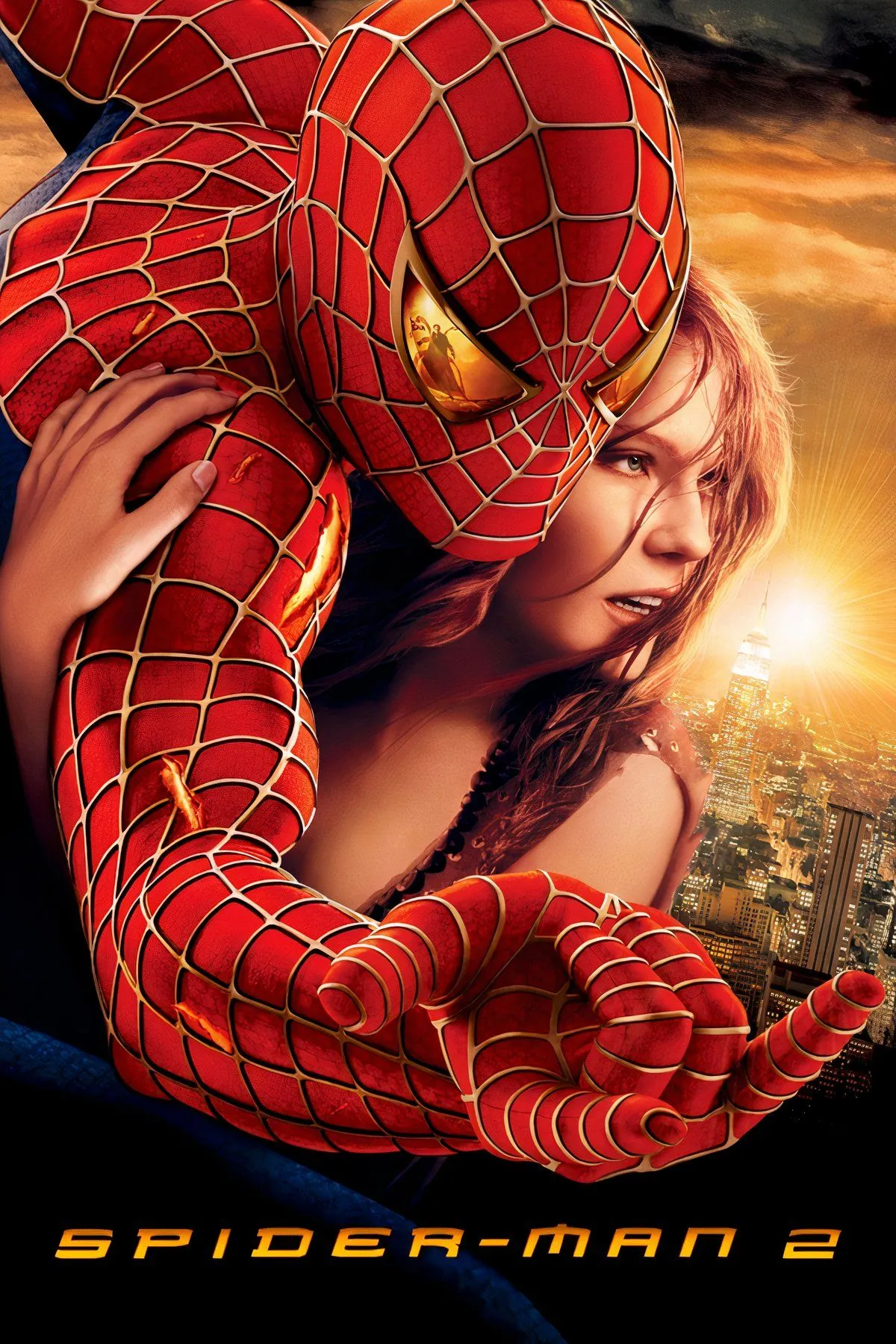 Spider-Man đu dây qua thành phố New York, thể hiện cơ chế đu dây 3D chân thực của Spider-Man 2