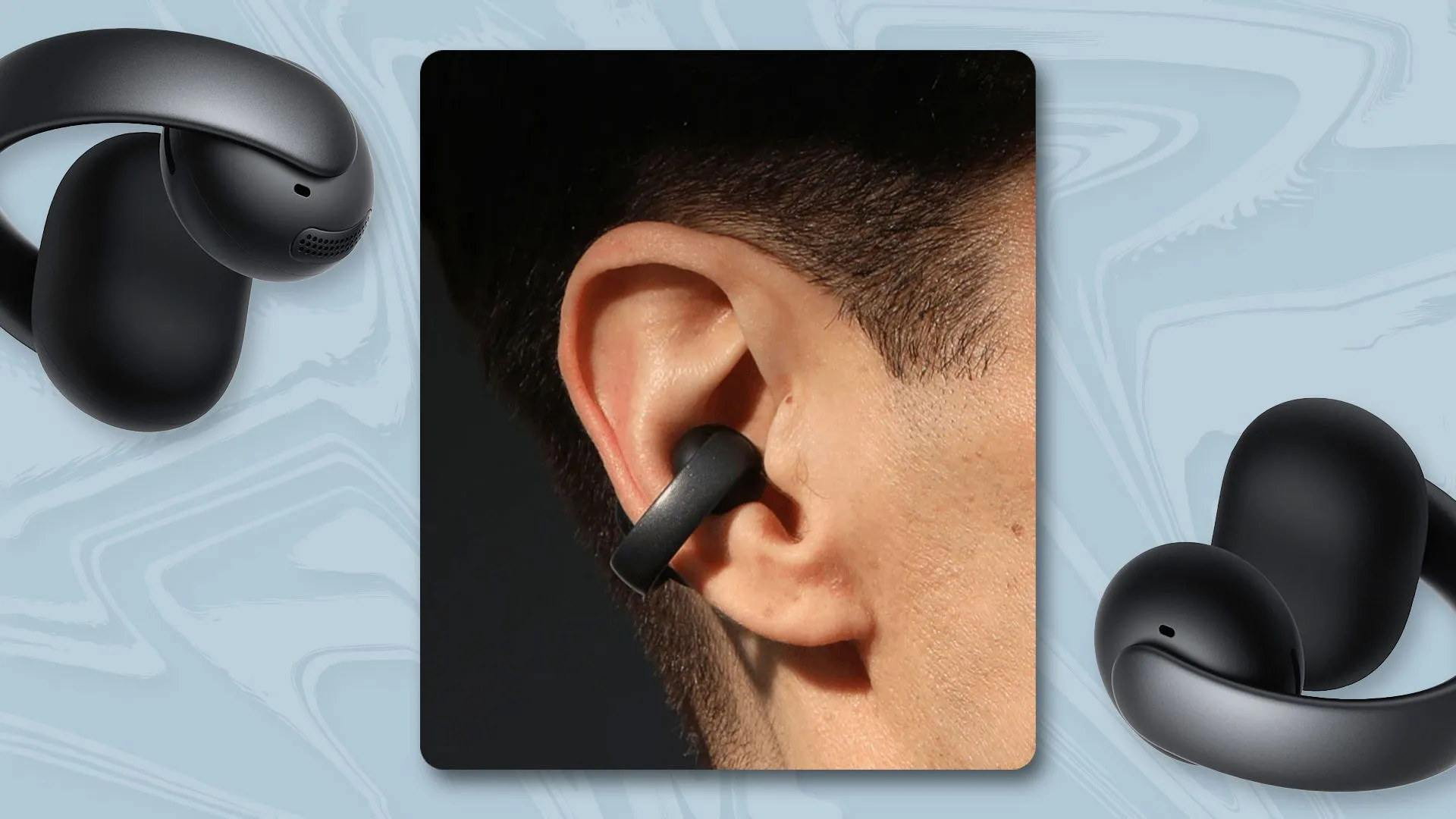 Tai nghe Anker Soundcore AeroClip màu đen