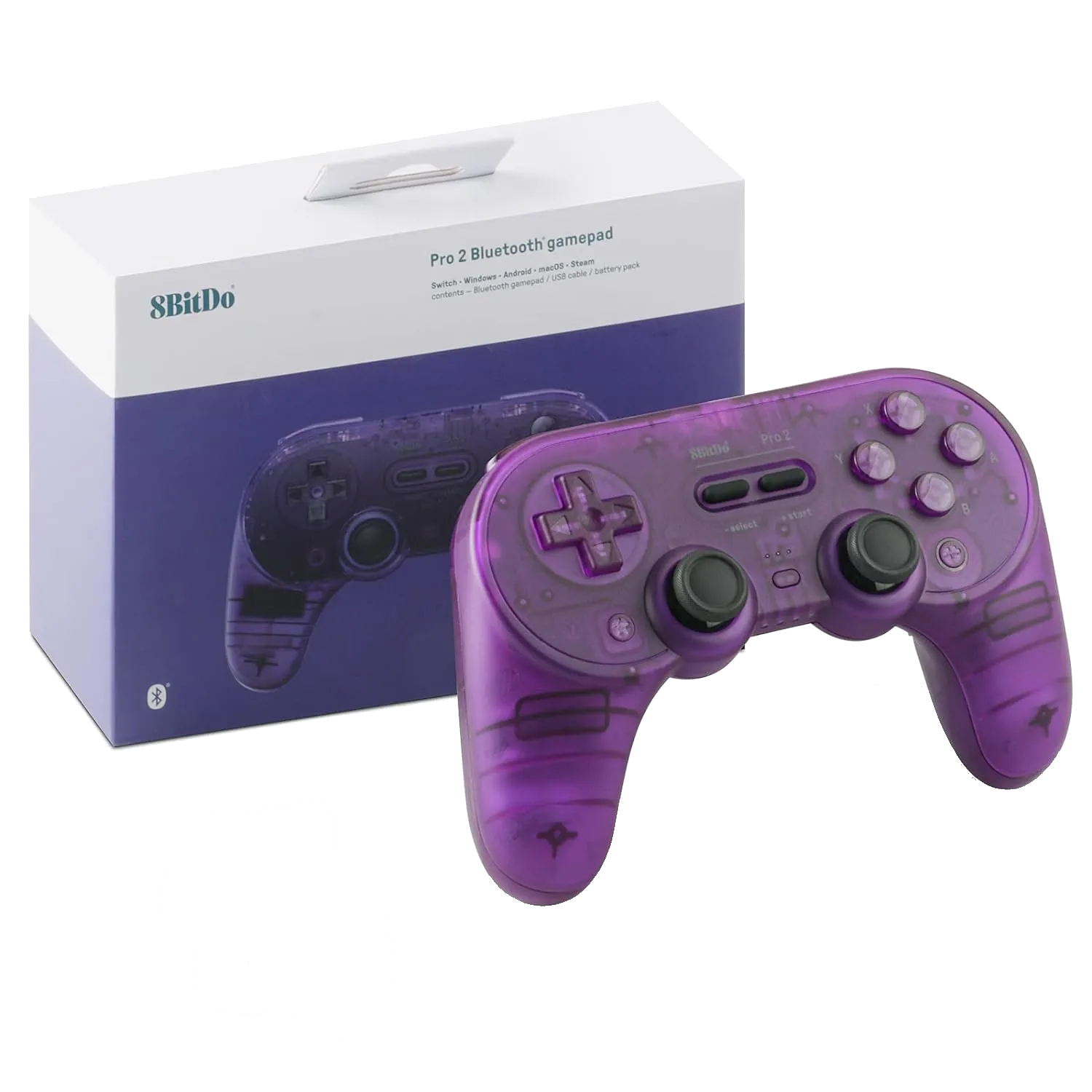 Tay cầm 8Bitdo Pro 2 với thiết kế cổ điển cho chơi game di động