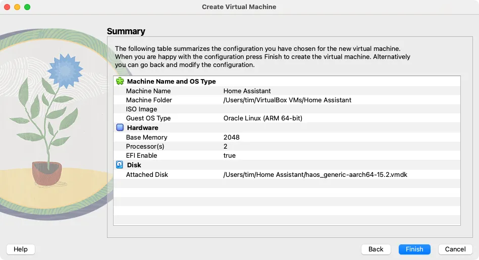 Tổng quan về cấu hình máy ảo Home Assistant trong VirtualBox