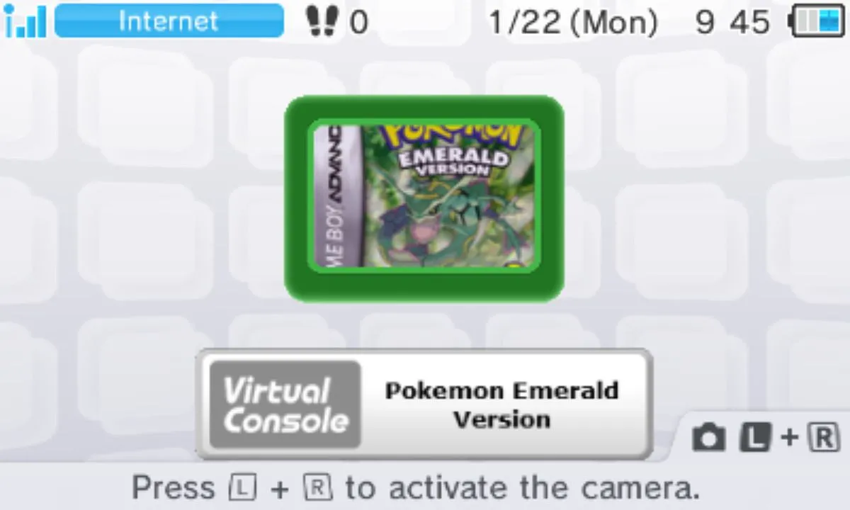 Trải nghiệm Pokémon Emerald trên Game Boy Advance, một minh chứng cho vai trò của Pokémon trên các hệ máy cầm tay.