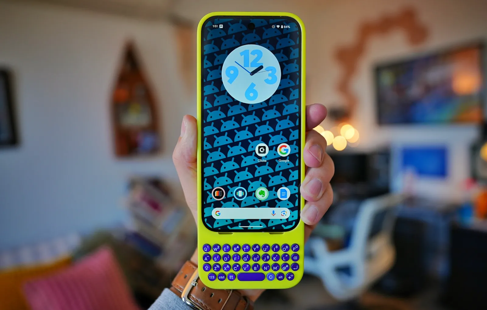 Vỏ bảo vệ bàn phím vật lý Clicks cho điện thoại Android