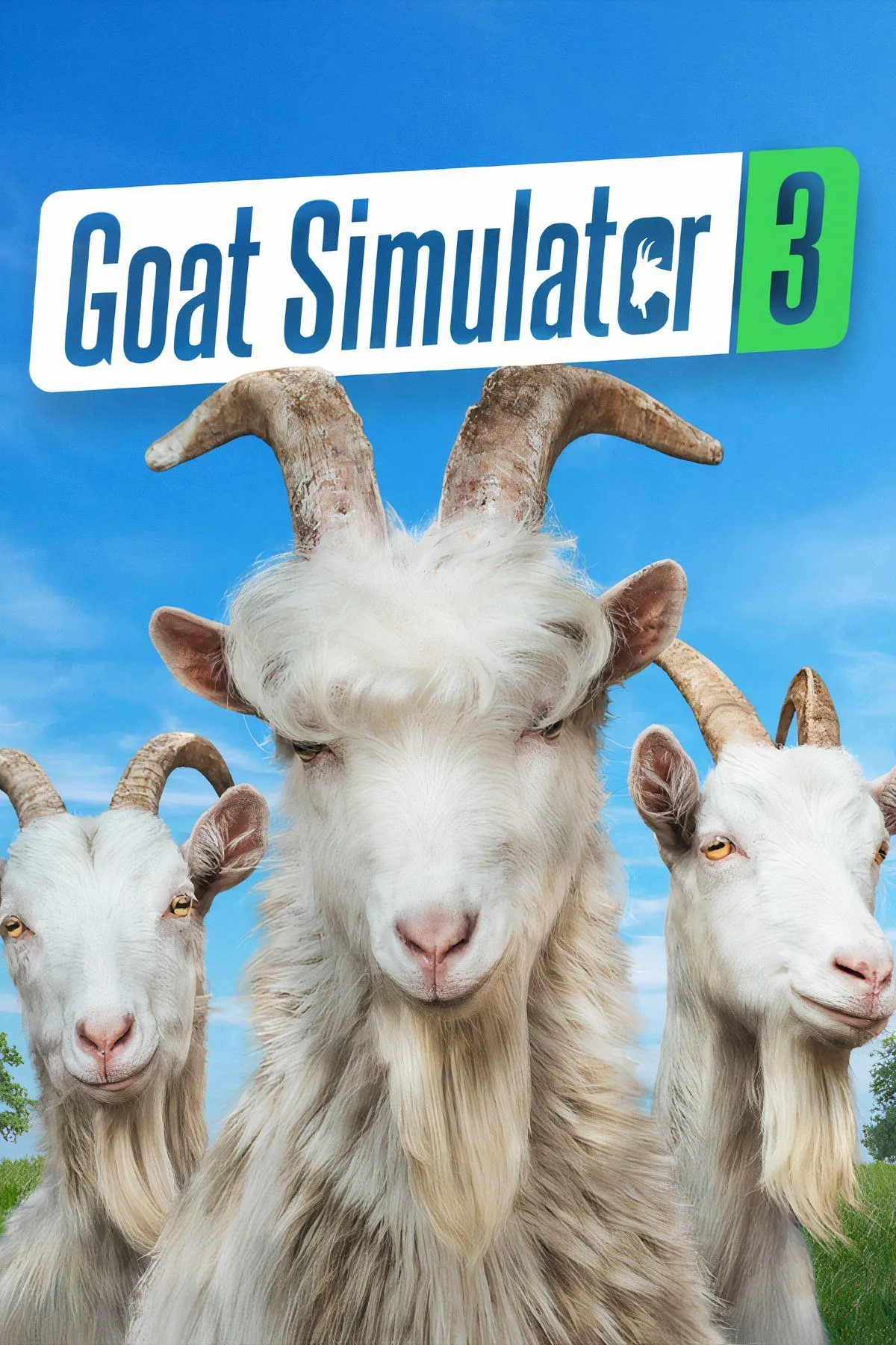 Chú dê phá phách trong Goat Simulator 3 thể hiện hiệu ứng vật lý ragdoll cực kỳ hài hước và ngẫu nhiên