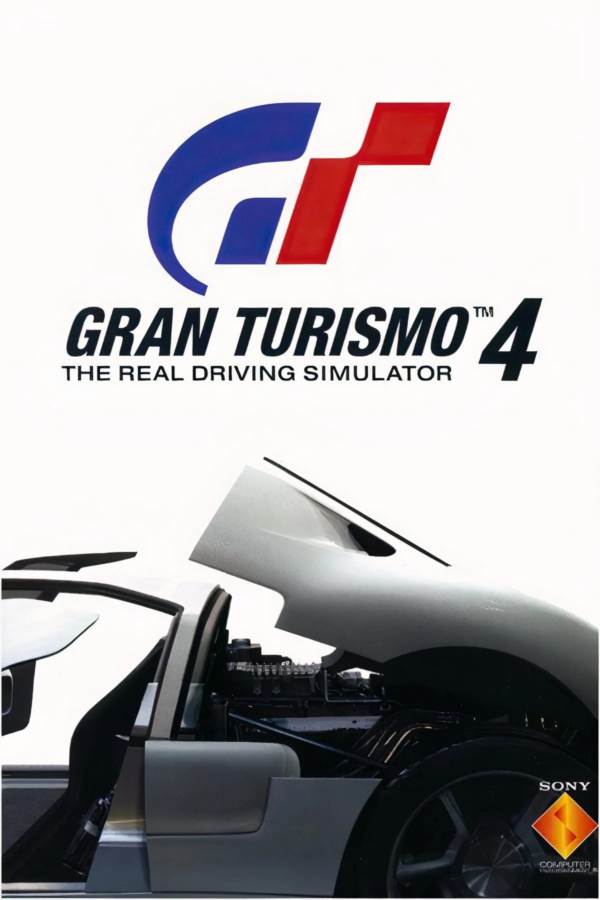 Góc nhìn từ buồng lái xe đua trong Gran Turismo 4 với đồ họa chi tiết