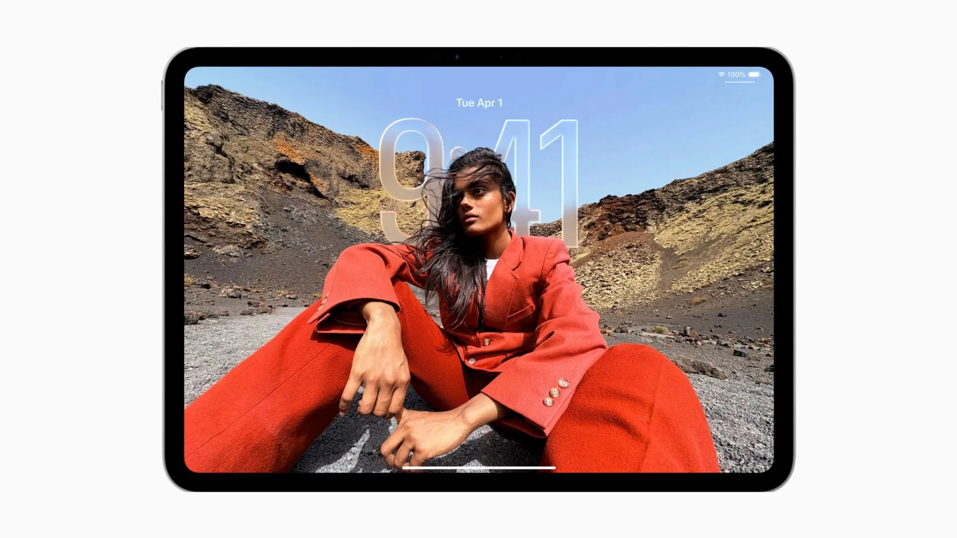 Màn hình khóa iPadOS 26 mới