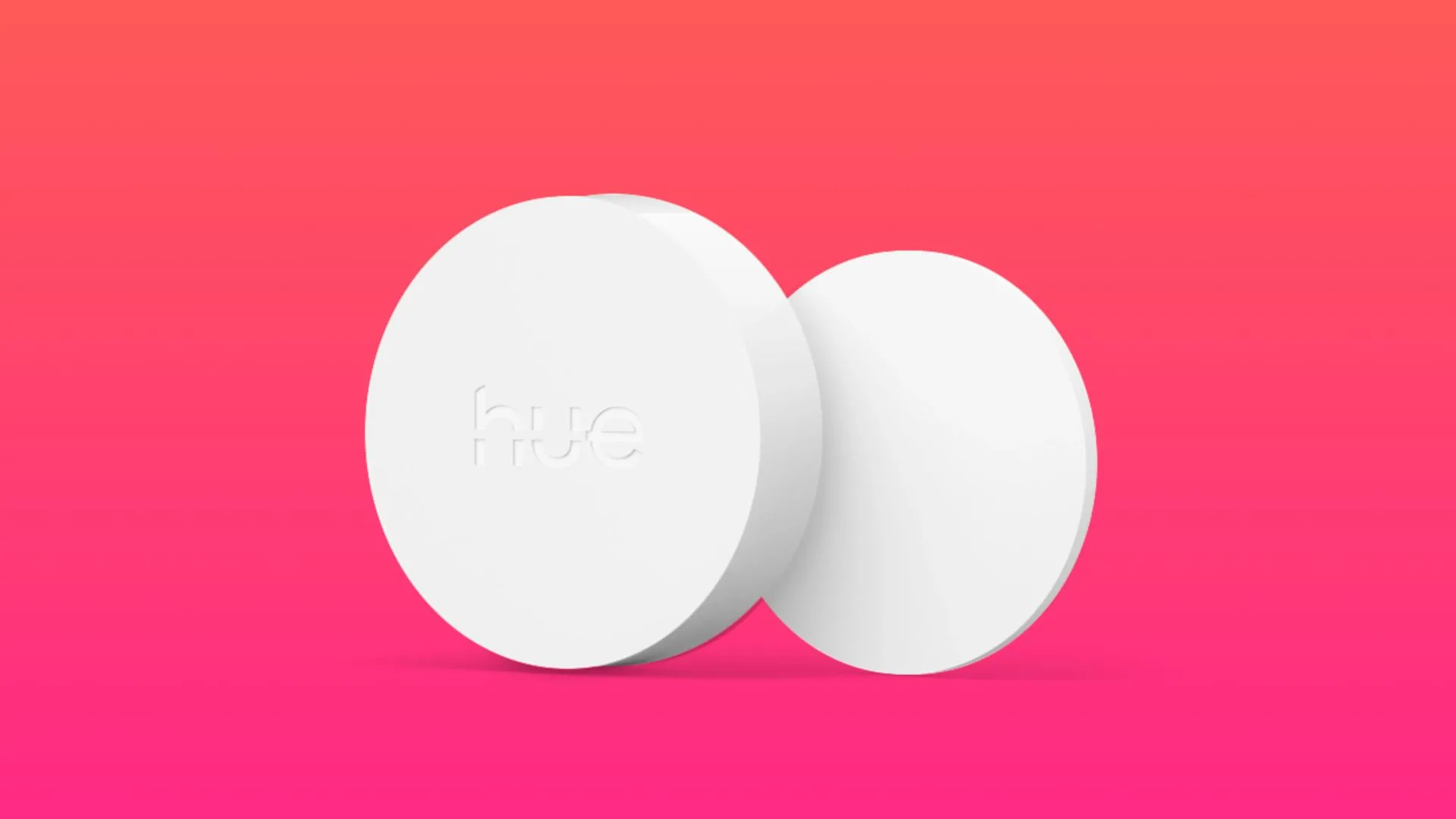Nút thông minh Philips Hue Smart Button với logo Hue