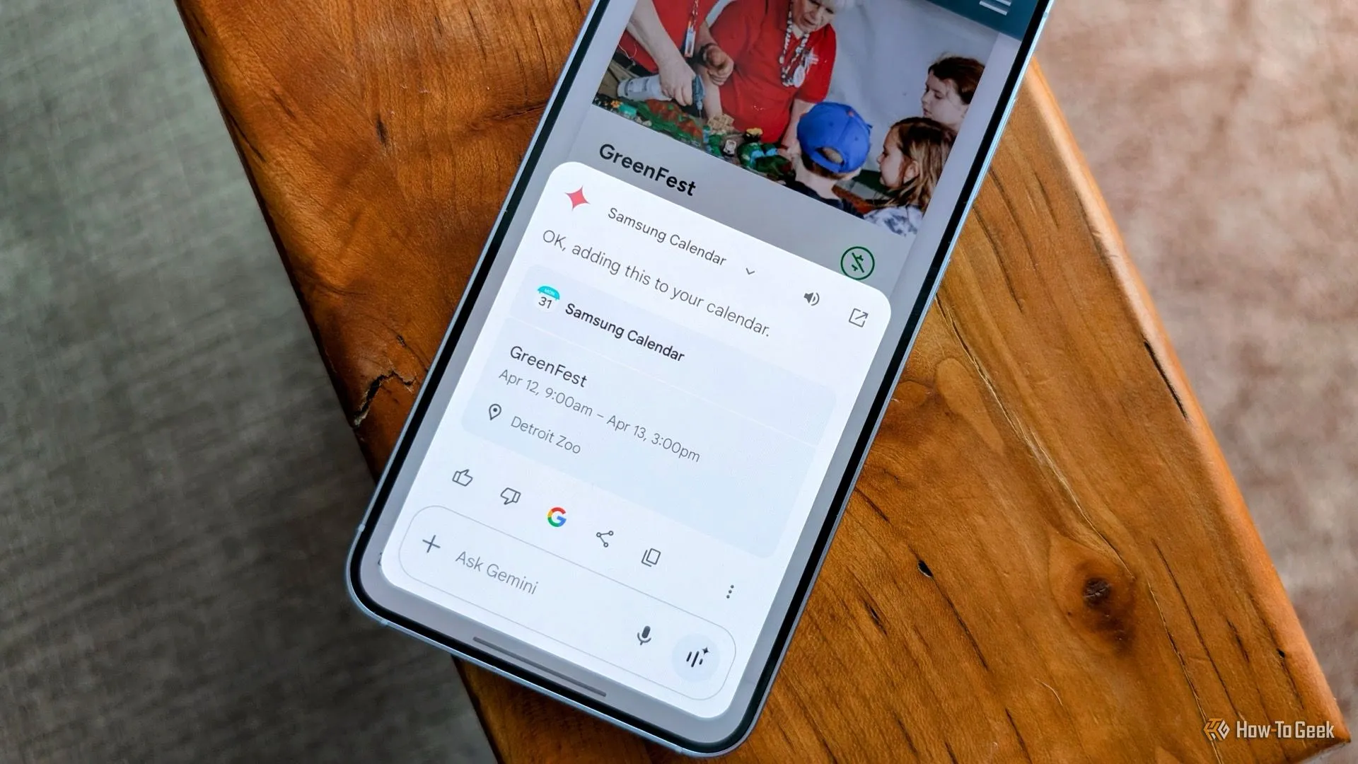 Tính năng Google Gemini trên Samsung Galaxy S25