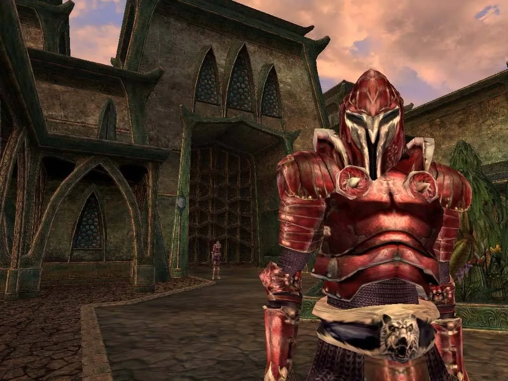 Ảnh chụp màn hình game Morrowind: GOTY phiên bản gốc trên Steam, thể hiện thế giới mở độc đáo của The Elder Scrolls III