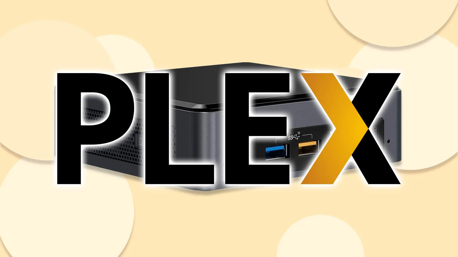 Biểu tượng Plex Media Server và các thiết bị phát