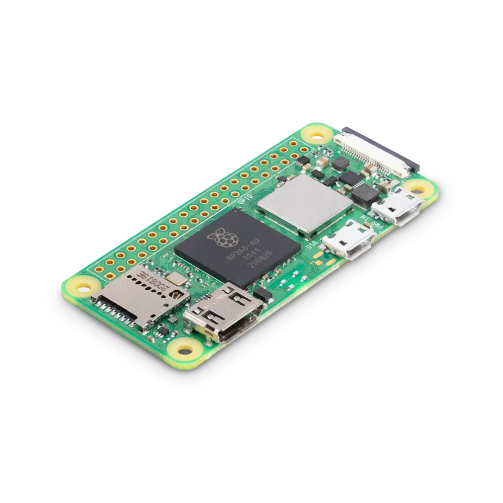 Bo mạch Raspberry Pi Zero 2 W nhỏ gọn, lý tưởng cho các dự án nhúng và thiết bị IoT.