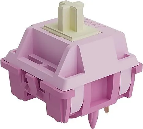 Chi tiết switch Akko V3 Creamy Purple Pro
