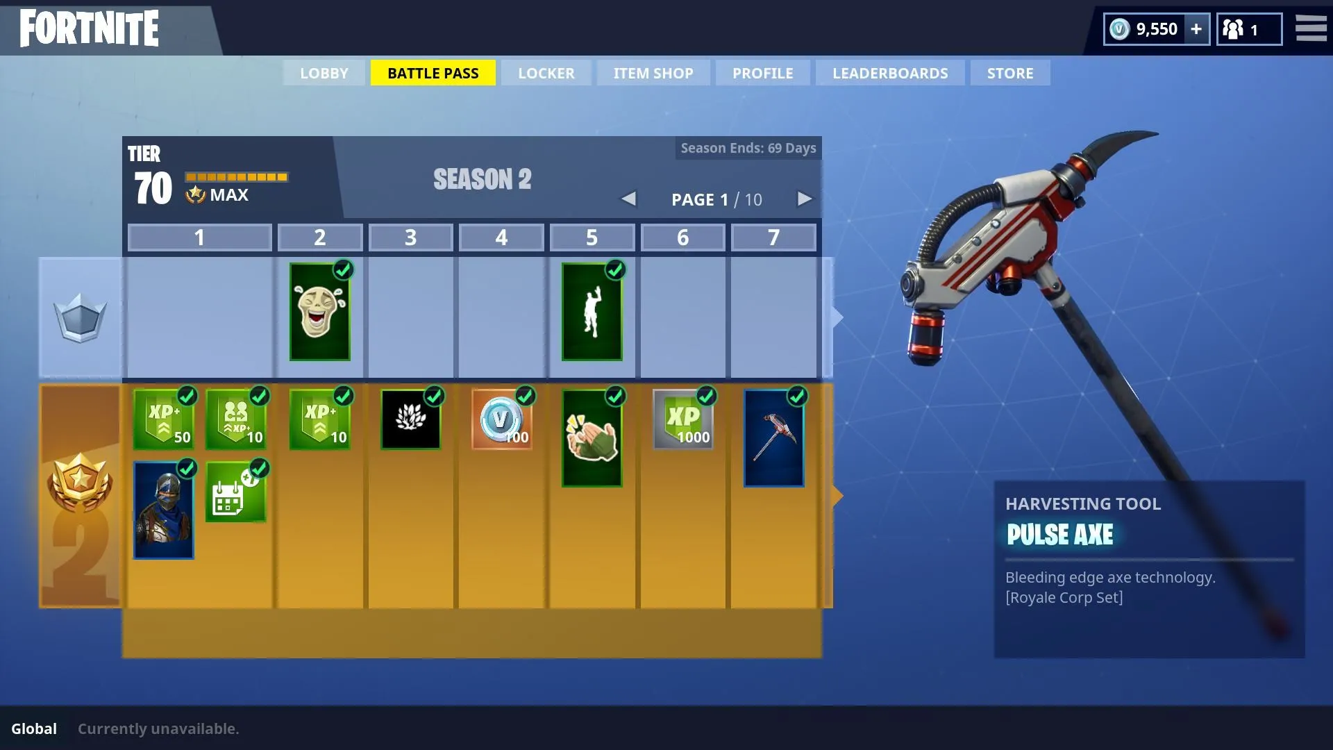 Giao diện menu Battle Pass trong Fortnite, cho thấy cách các game live-service sử dụng crossover để giữ chân người chơi.