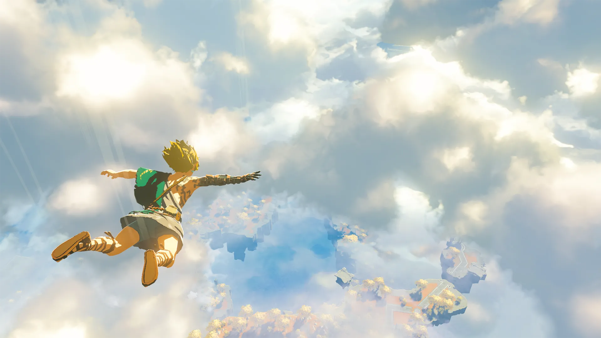 Hình ảnh game The Legend of Zelda: Tears of the Kingdom, một trong số ít game được nâng cấp cho Switch 2