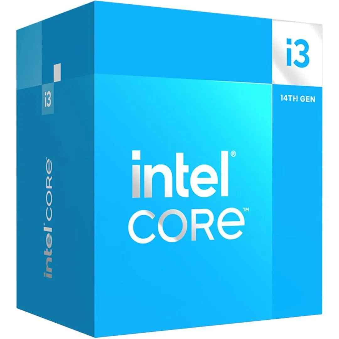 Hộp đựng bộ xử lý Intel Core i3-14100, một lựa chọn CPU hiệu quả cho máy chủ NAS
