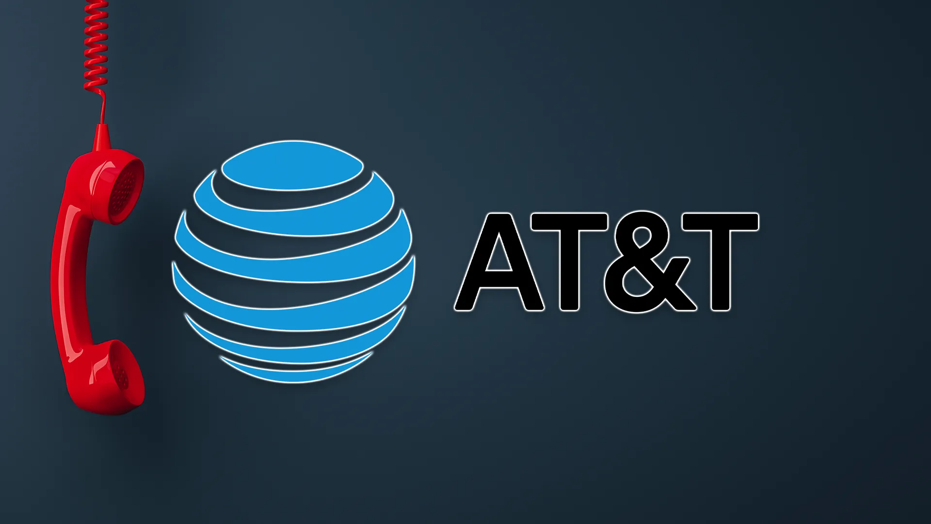 Logo của nhà mạng AT&amp;T, liên quan đến việc chấm dứt dịch vụ điện thoại cố định đồng (copper landline) và chuyển sang cáp quang.