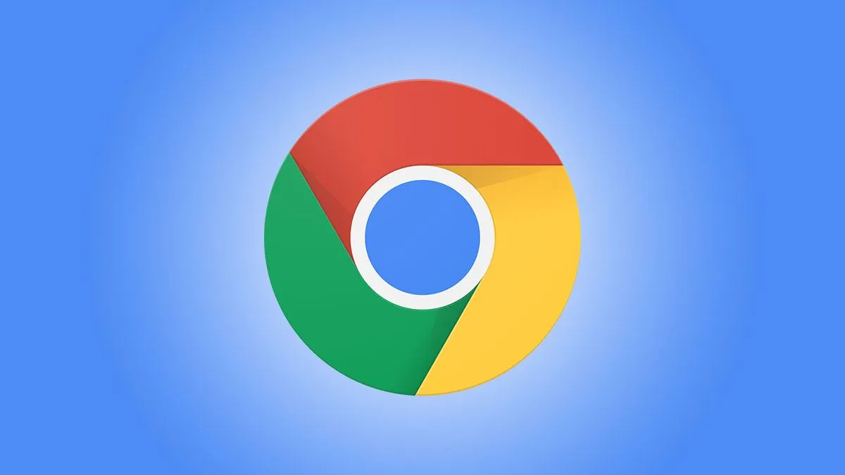 Logo Google Chrome trên nền xanh, đại diện cho trình duyệt và các tính năng thử nghiệm Flags.