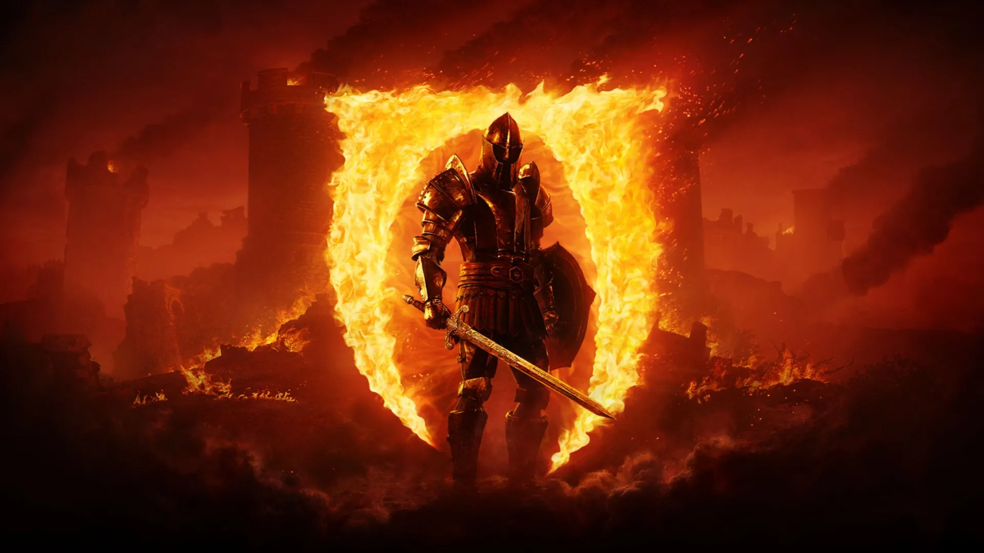 Màn hình tiêu đề chính thức của The Elder Scrolls IV Oblivion Remastered, biểu tượng cho sự trở lại thành công.