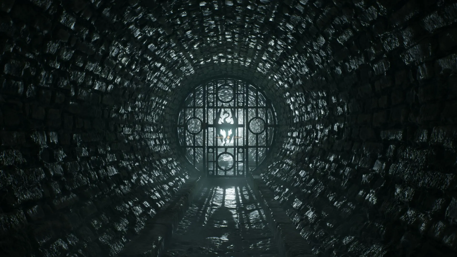 Người chơi thoát khỏi cống ngầm trong Oblivion Remastered, bối cảnh quen thuộc giúp chiến dịch marketing 'bóng tối' của game thành công.