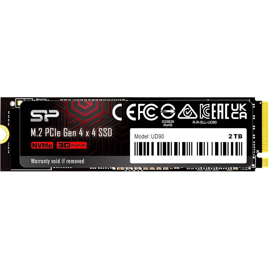 Ổ SSD NVMe Silicon Power UD90 2TB PCIe 4.0, giải pháp lưu trữ nhanh cho cache và ứng dụng Docker trên NAS